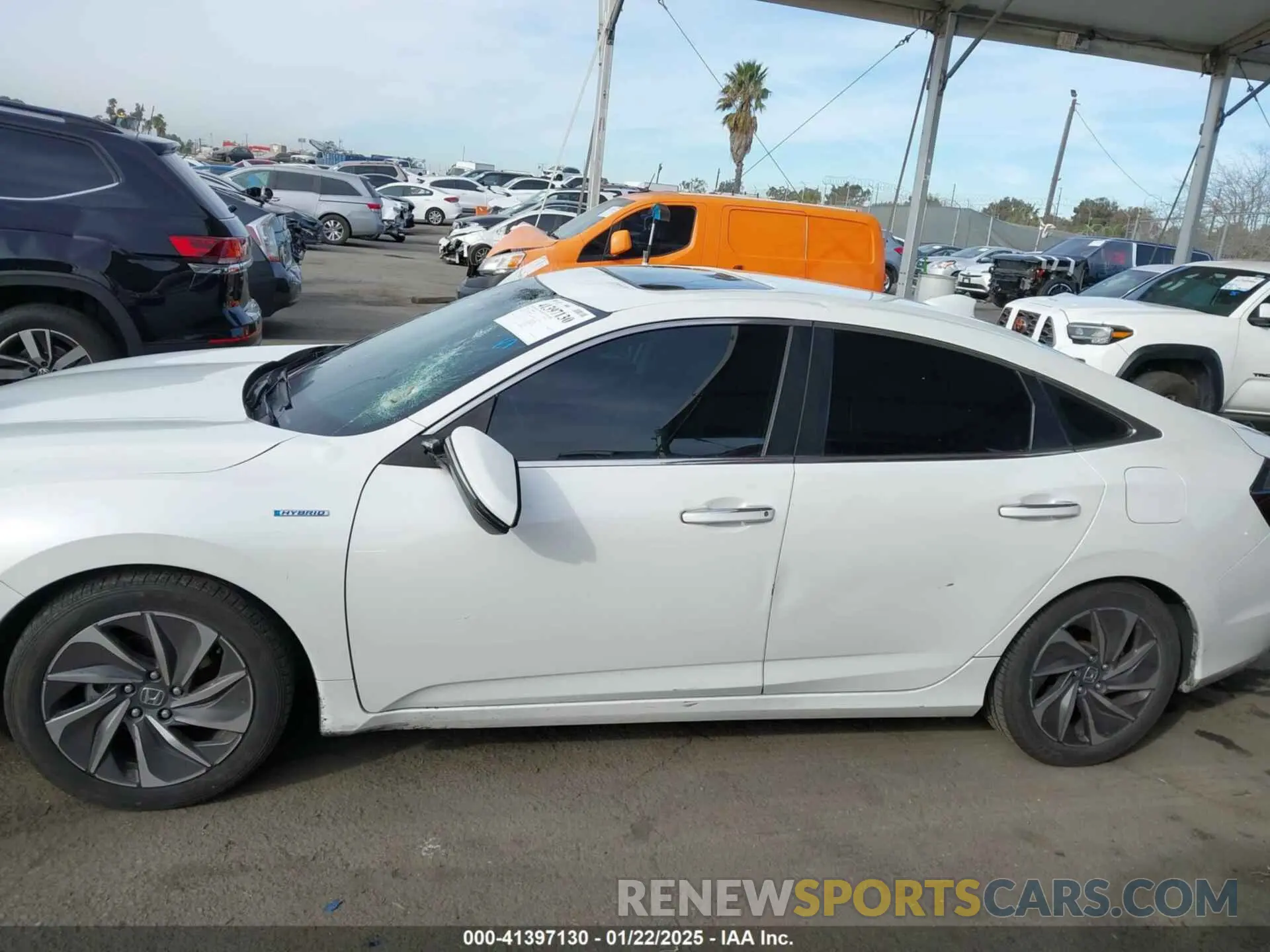 14 Фотография поврежденного автомобиля 19XZE4F97ME002699 HONDA INSIGHT 2021