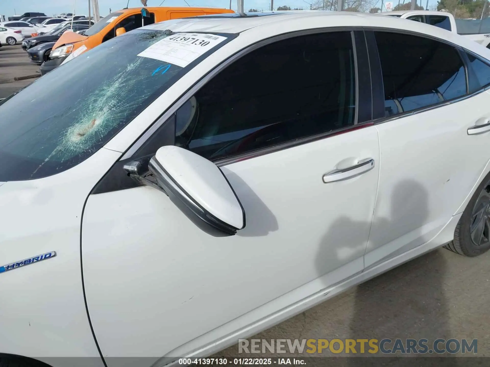 6 Фотография поврежденного автомобиля 19XZE4F97ME002699 HONDA INSIGHT 2021