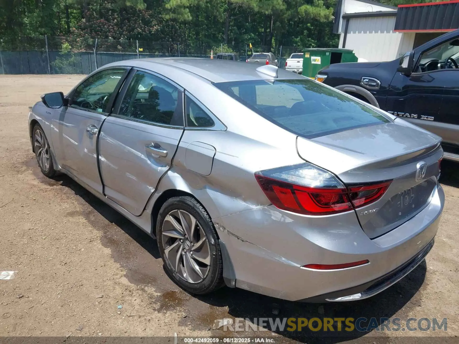 3 Photograph of a damaged car 19XZE4F98ME007457 HONDA INSIGHT 2021