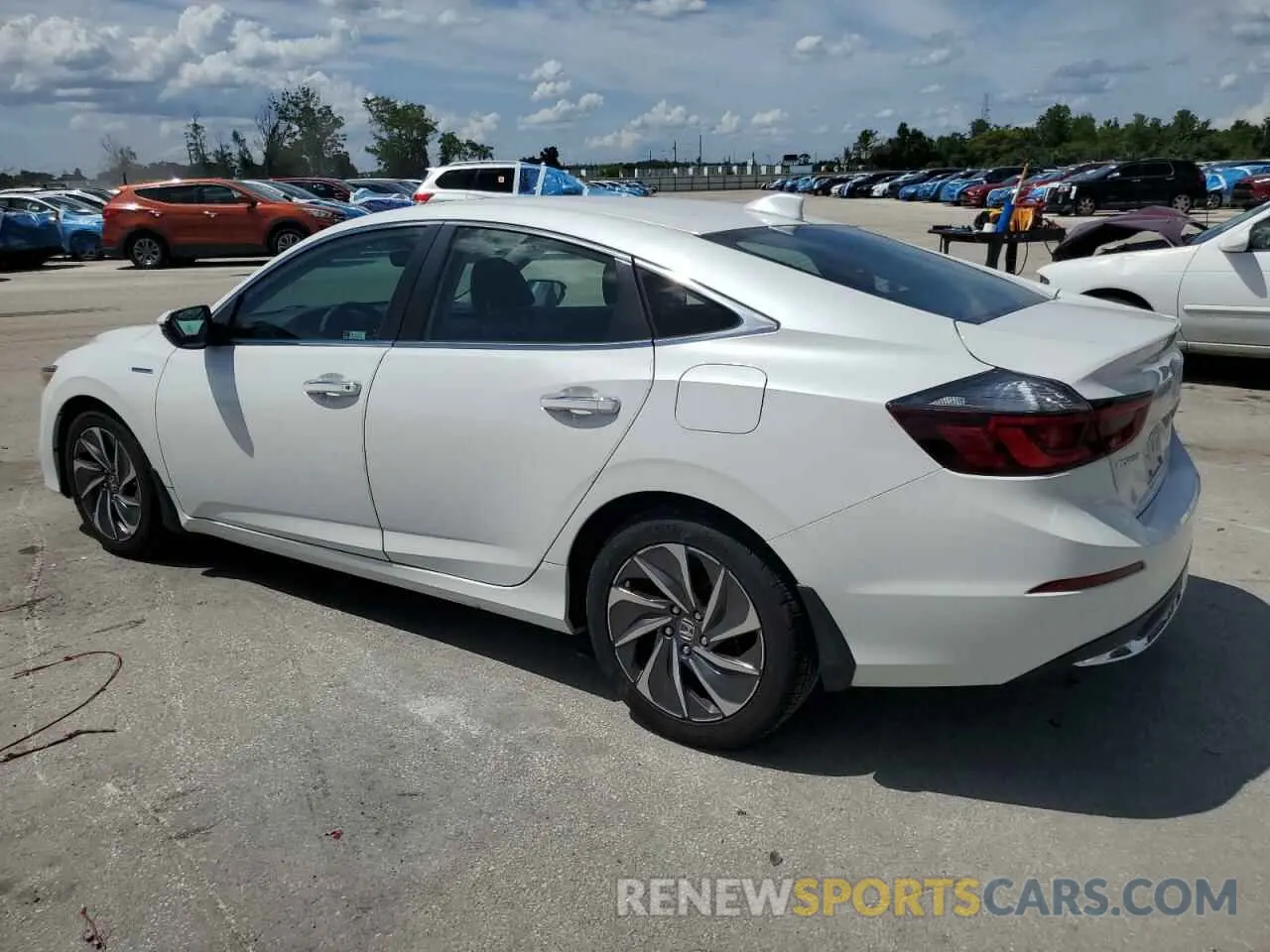 2 Photograph of a damaged car 19XZE4F9XME004060 HONDA INSIGHT 2021