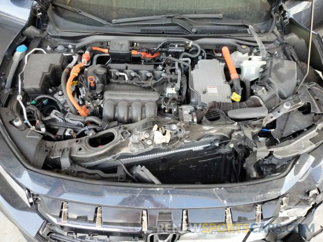 11 Photograph of a damaged car 19XZE4F50NE016460 HONDA INSIGHT 2022