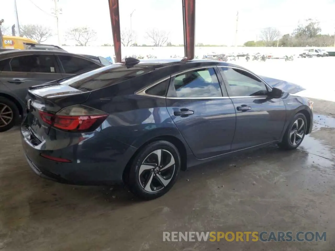 3 Photograph of a damaged car 19XZE4F50NE016460 HONDA INSIGHT 2022