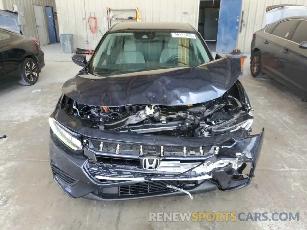 5 Photograph of a damaged car 19XZE4F50NE016460 HONDA INSIGHT 2022