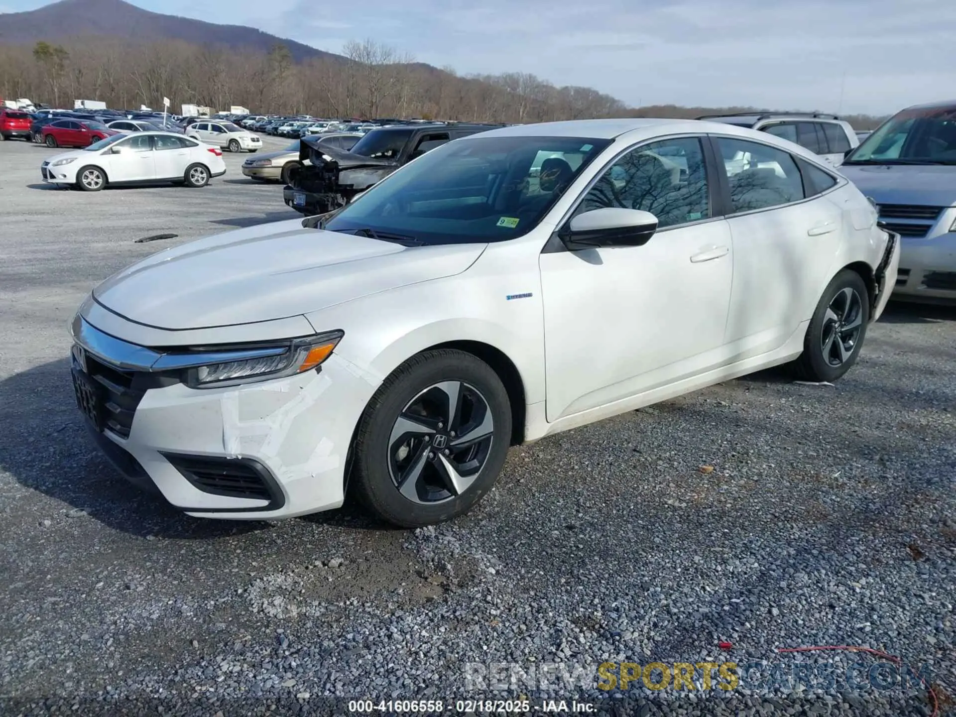 2 Photograph of a damaged car 19XZE4F51NE007167 HONDA INSIGHT 2022