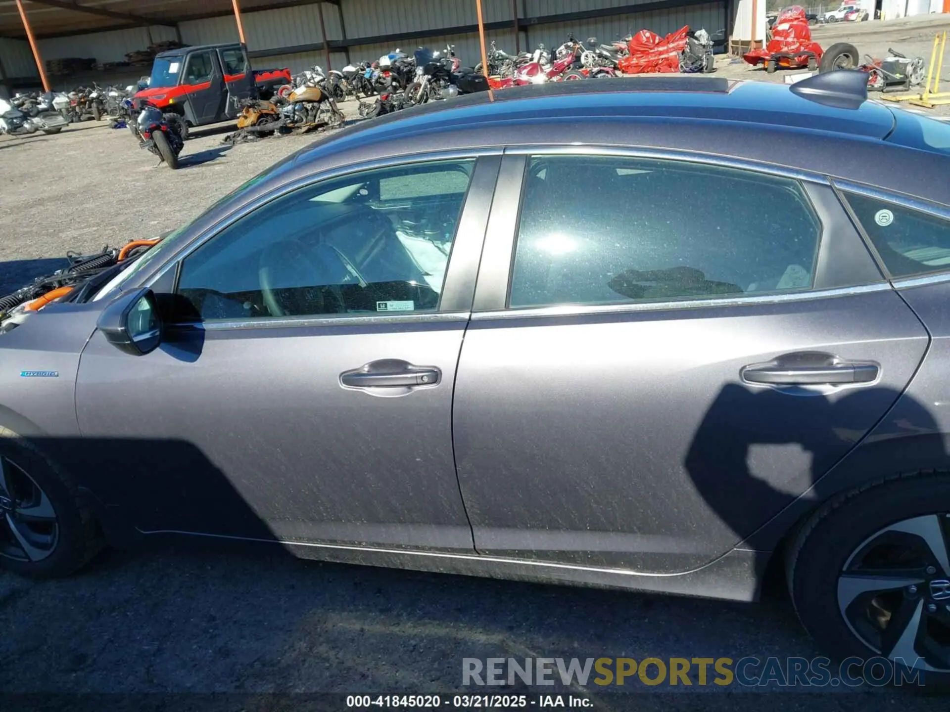 15 Photograph of a damaged car 19XZE4F51NE011607 HONDA INSIGHT 2022