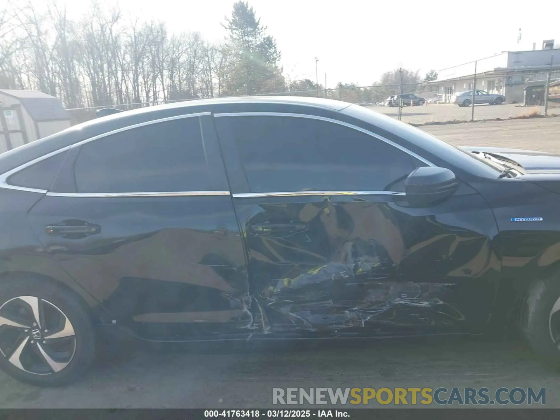 13 Photograph of a damaged car 19XZE4F51NE013969 HONDA INSIGHT 2022