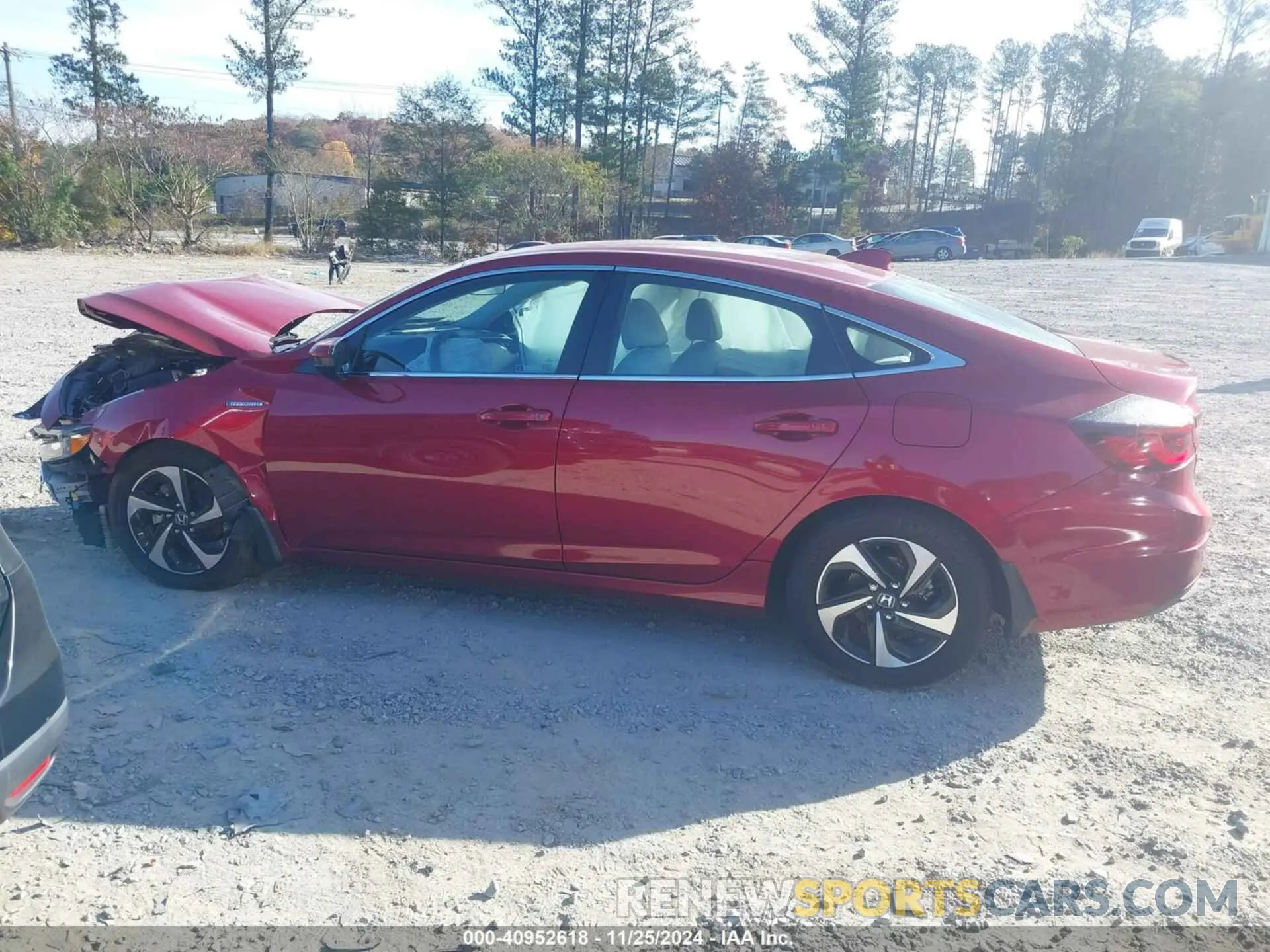 14 Photograph of a damaged car 19XZE4F51NE016080 HONDA INSIGHT 2022