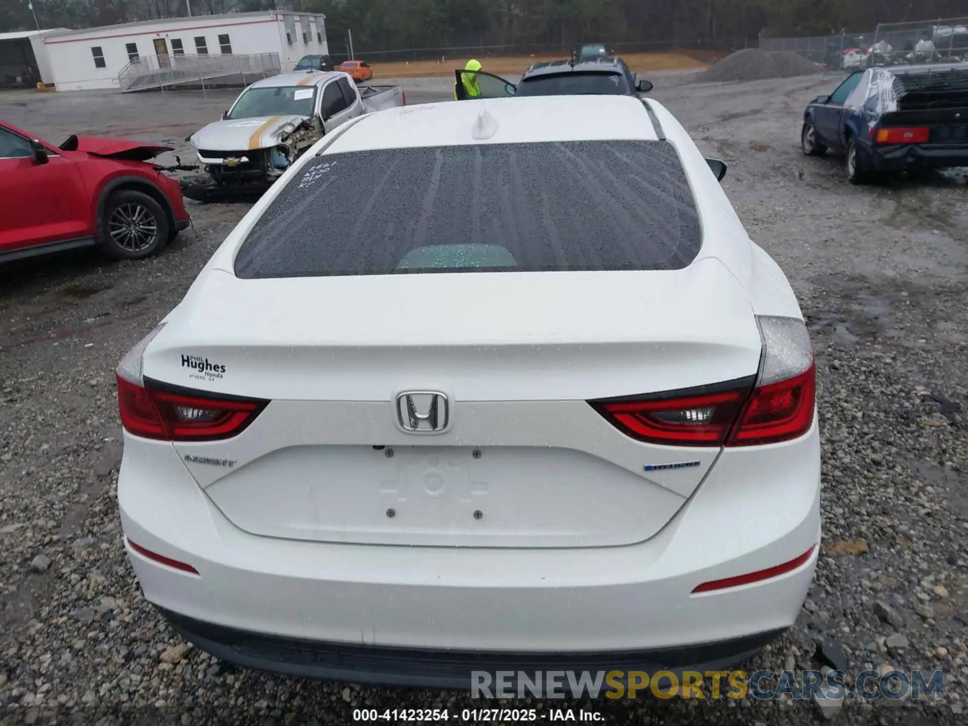 16 Фотография поврежденного автомобиля 19XZE4F52NE002561 HONDA INSIGHT 2022