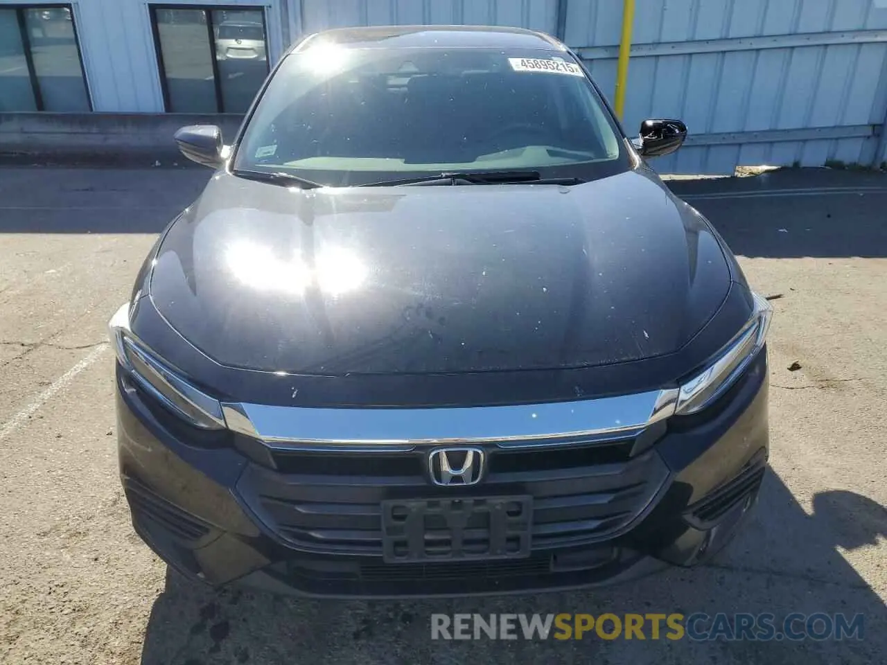 5 Фотография поврежденного автомобиля 19XZE4F52NE004911 HONDA INSIGHT 2022