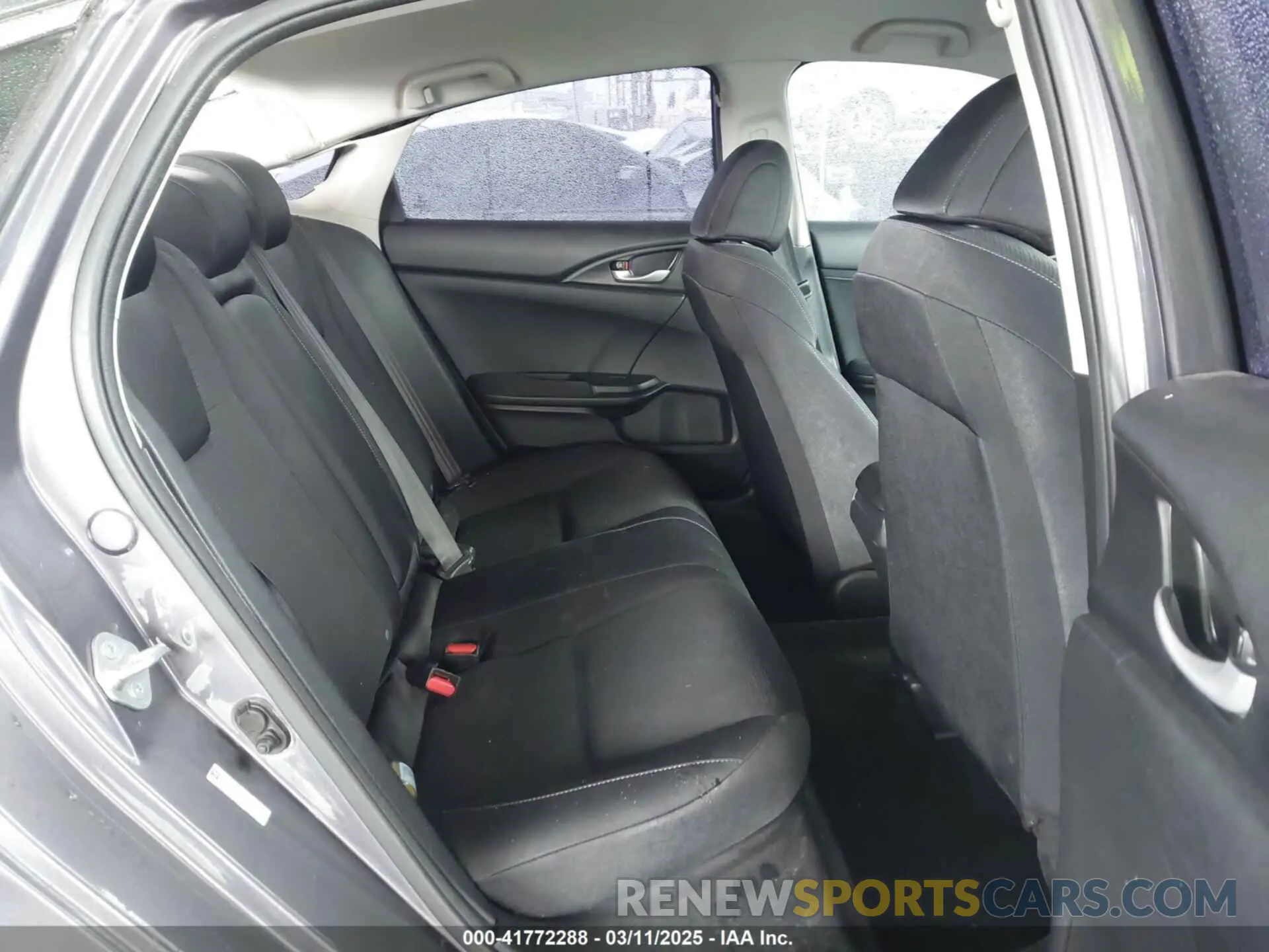 8 Фотография поврежденного автомобиля 19XZE4F52NE009235 HONDA INSIGHT 2022