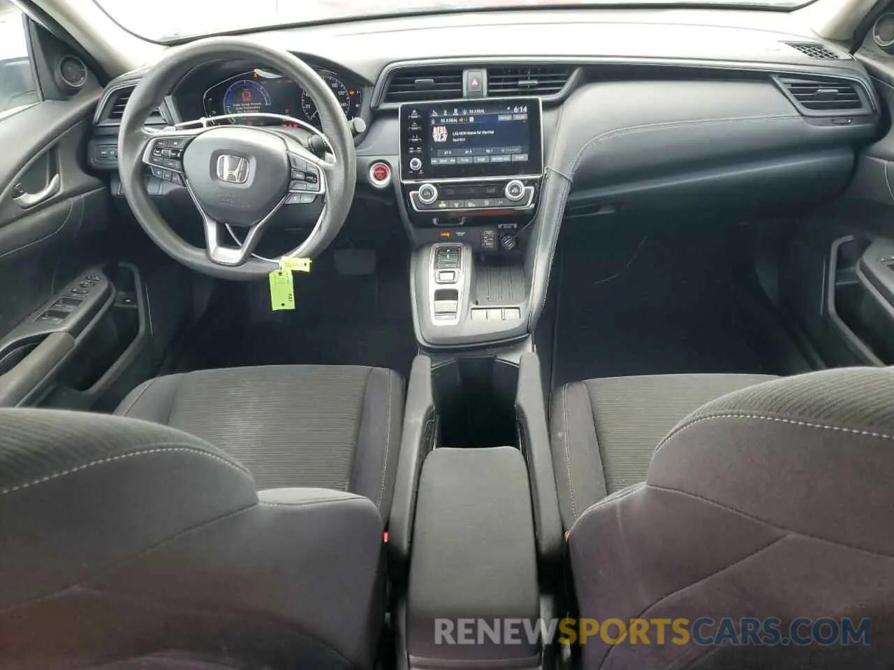 8 Фотография поврежденного автомобиля 19XZE4F52NE014032 HONDA INSIGHT 2022