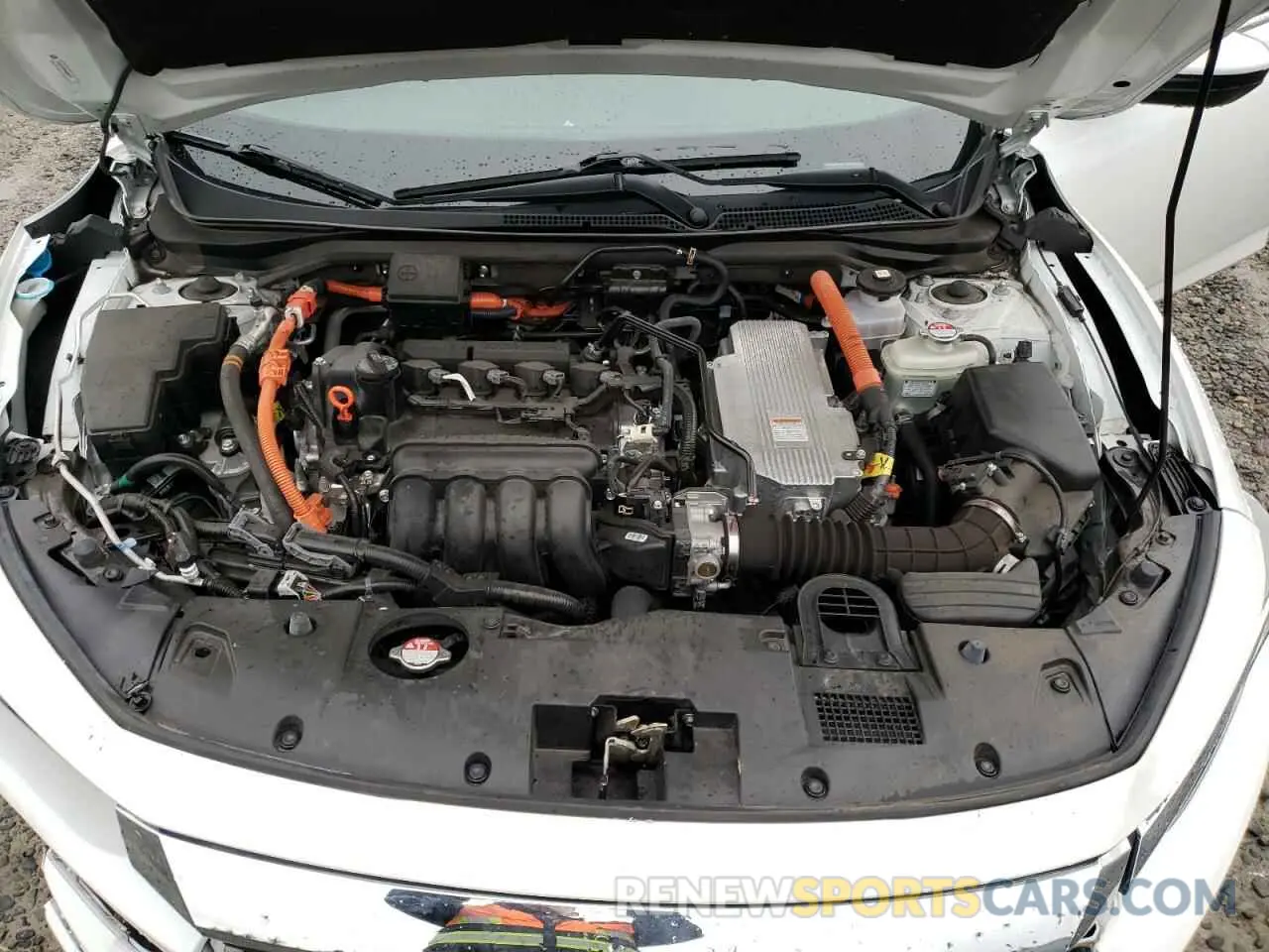 12 Фотография поврежденного автомобиля 19XZE4F53NE005873 HONDA INSIGHT 2022