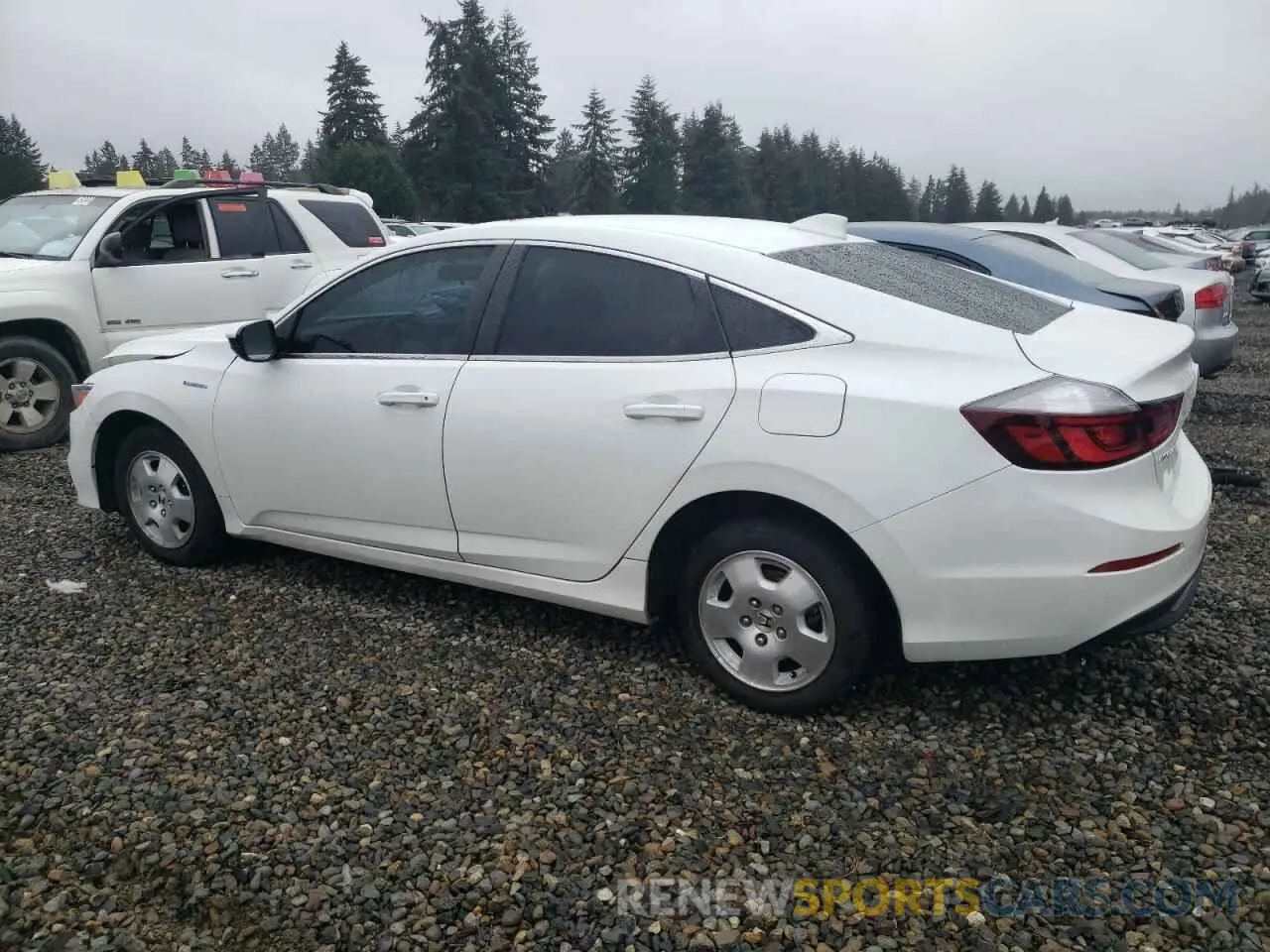 2 Фотография поврежденного автомобиля 19XZE4F53NE005873 HONDA INSIGHT 2022