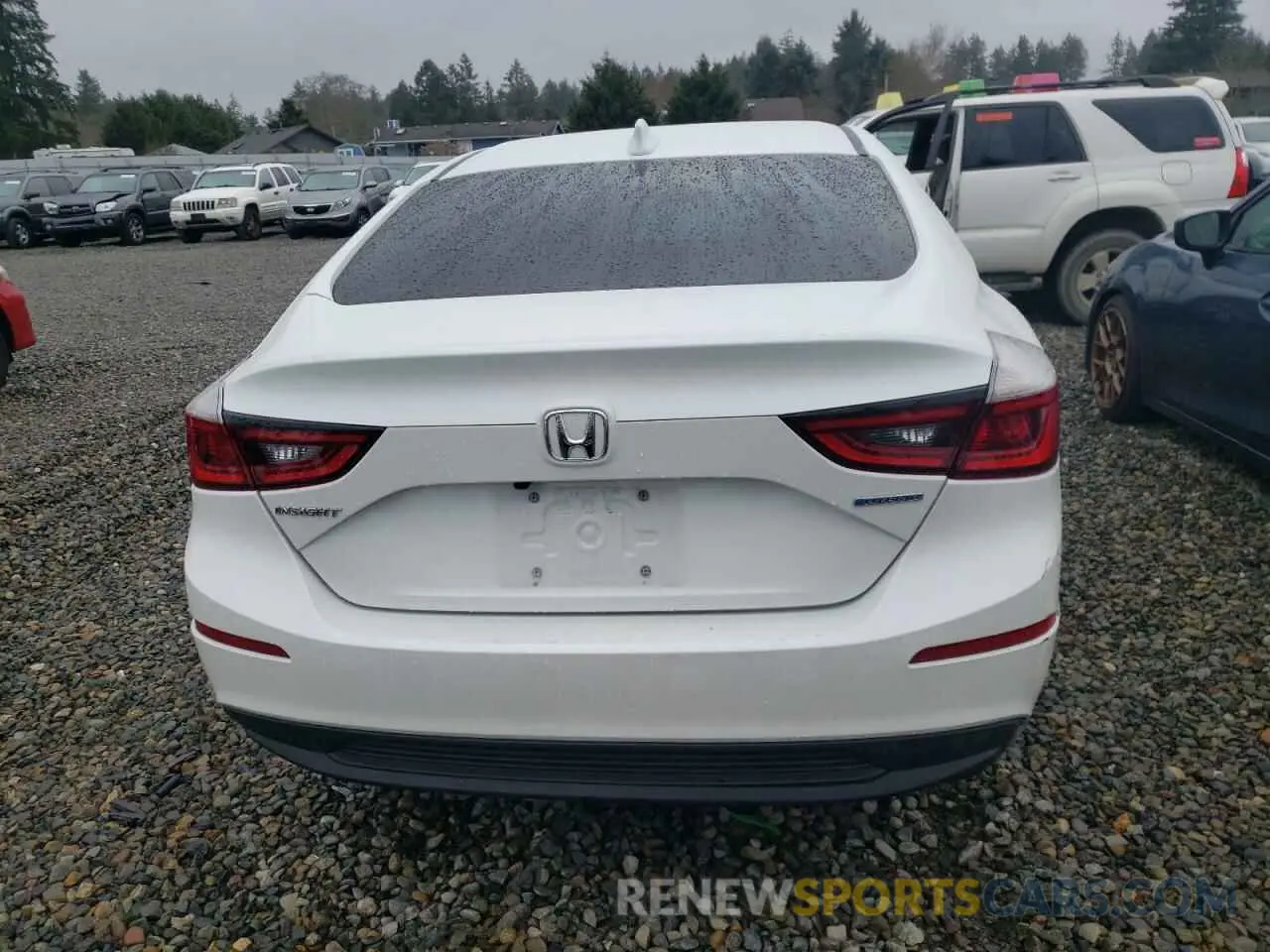 6 Фотография поврежденного автомобиля 19XZE4F53NE005873 HONDA INSIGHT 2022