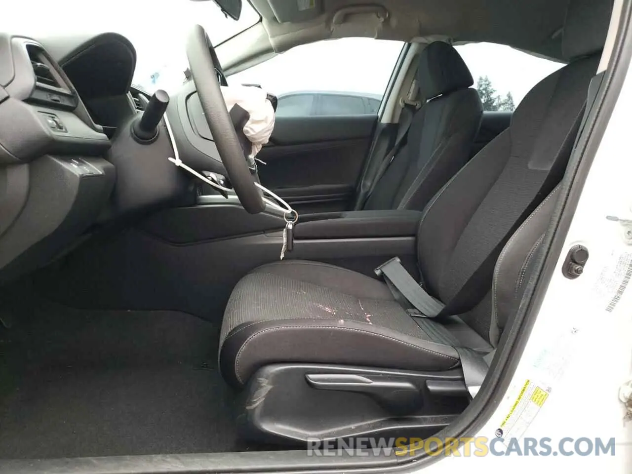 7 Фотография поврежденного автомобиля 19XZE4F53NE005873 HONDA INSIGHT 2022