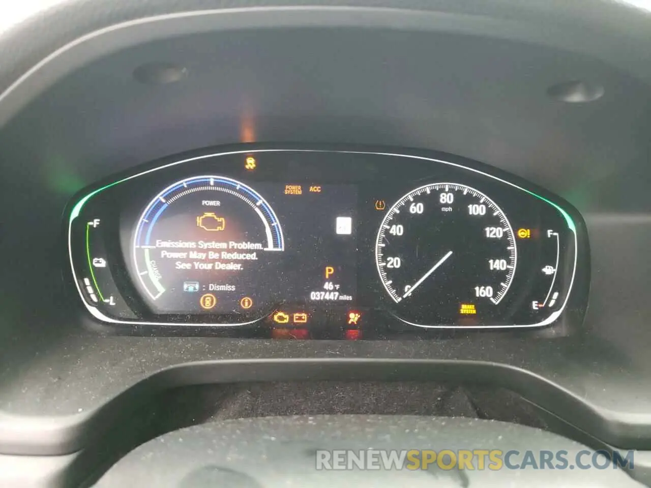 9 Фотография поврежденного автомобиля 19XZE4F53NE005873 HONDA INSIGHT 2022