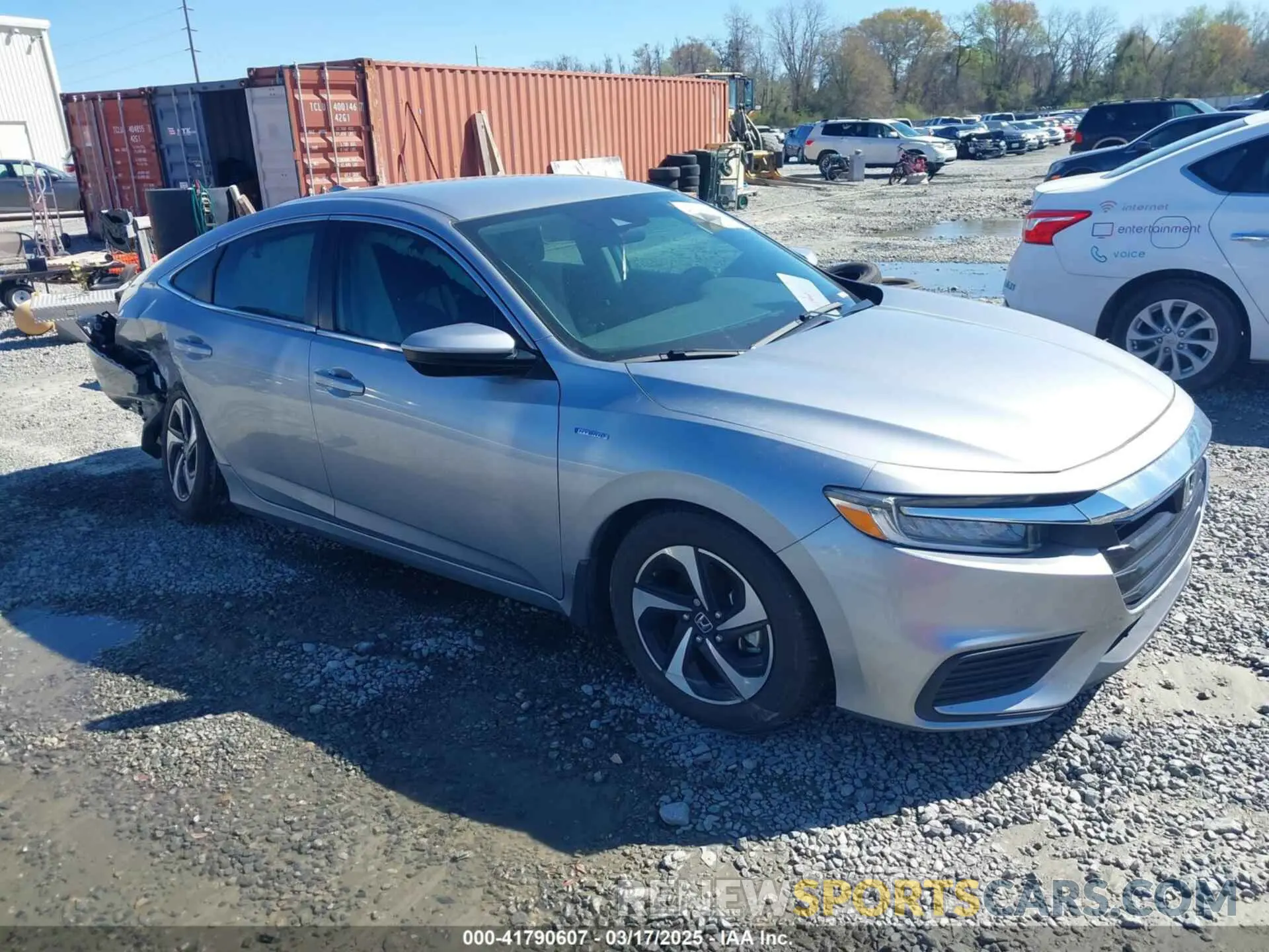 1 Фотография поврежденного автомобиля 19XZE4F53NE011138 HONDA INSIGHT 2022