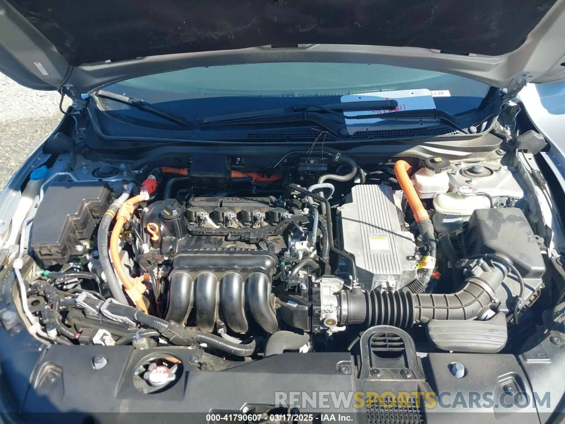 10 Фотография поврежденного автомобиля 19XZE4F53NE011138 HONDA INSIGHT 2022