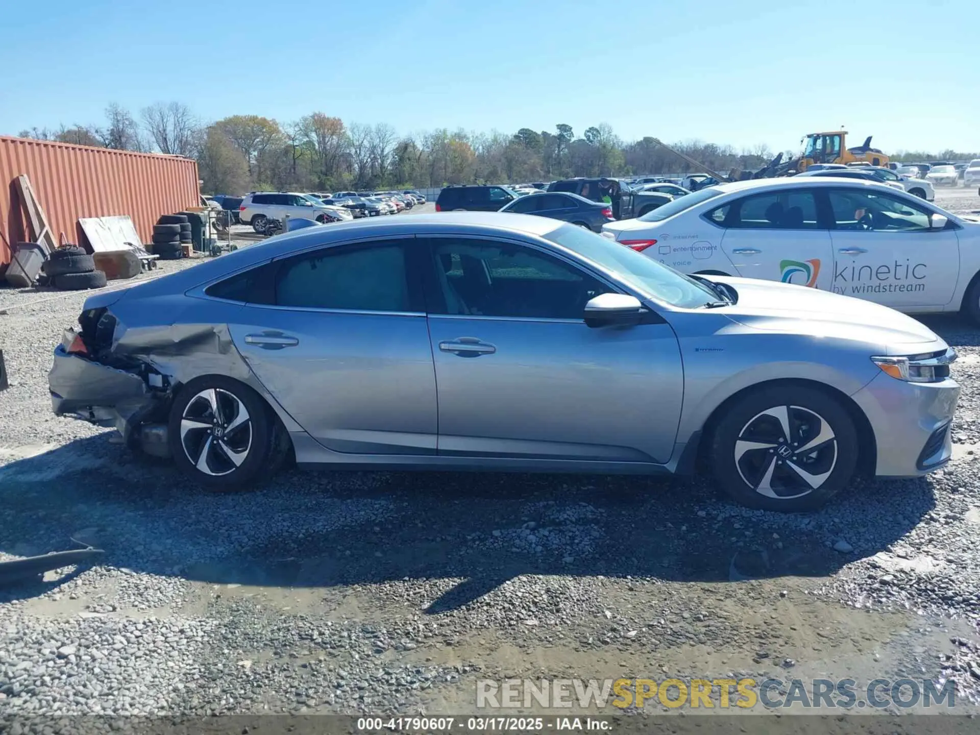 13 Фотография поврежденного автомобиля 19XZE4F53NE011138 HONDA INSIGHT 2022