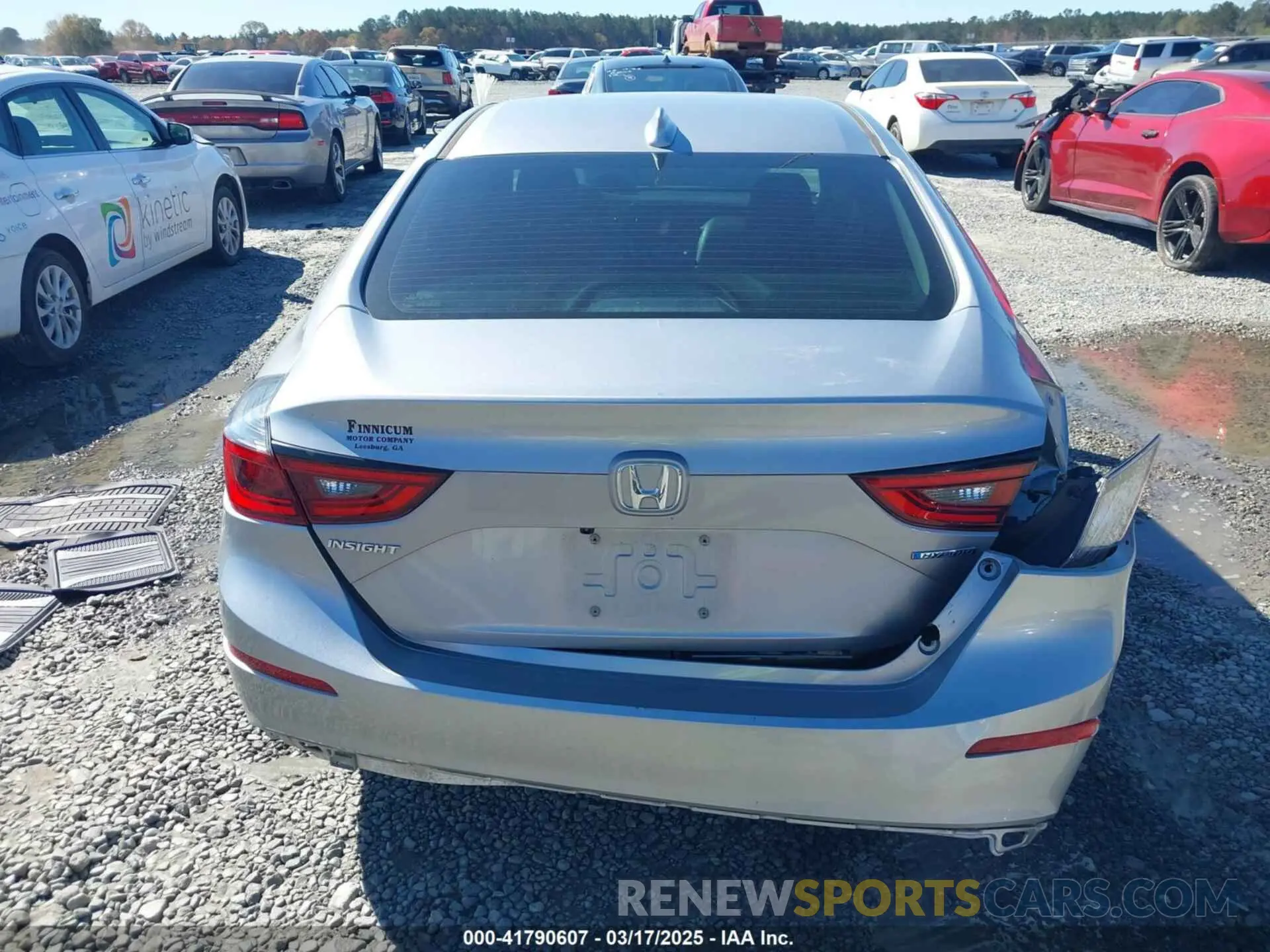 16 Фотография поврежденного автомобиля 19XZE4F53NE011138 HONDA INSIGHT 2022