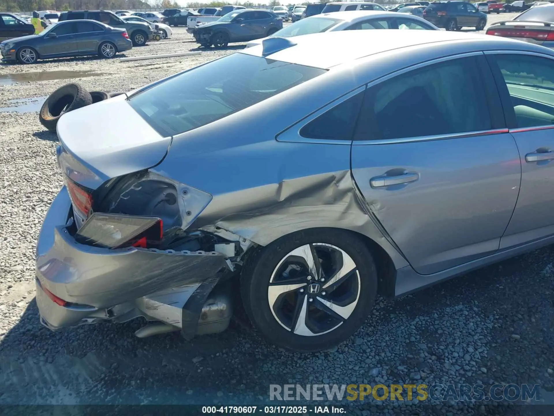 6 Фотография поврежденного автомобиля 19XZE4F53NE011138 HONDA INSIGHT 2022