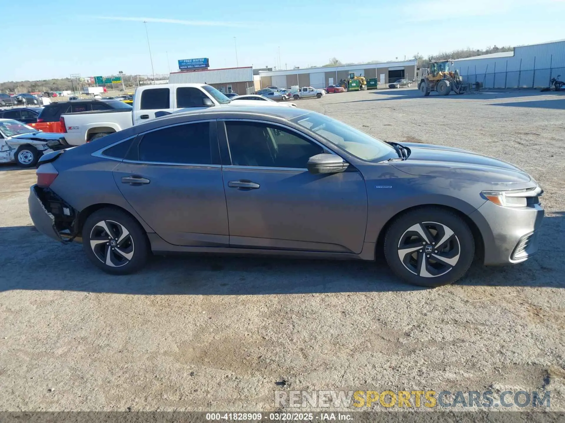 13 Фотография поврежденного автомобиля 19XZE4F54NE003579 HONDA INSIGHT 2022