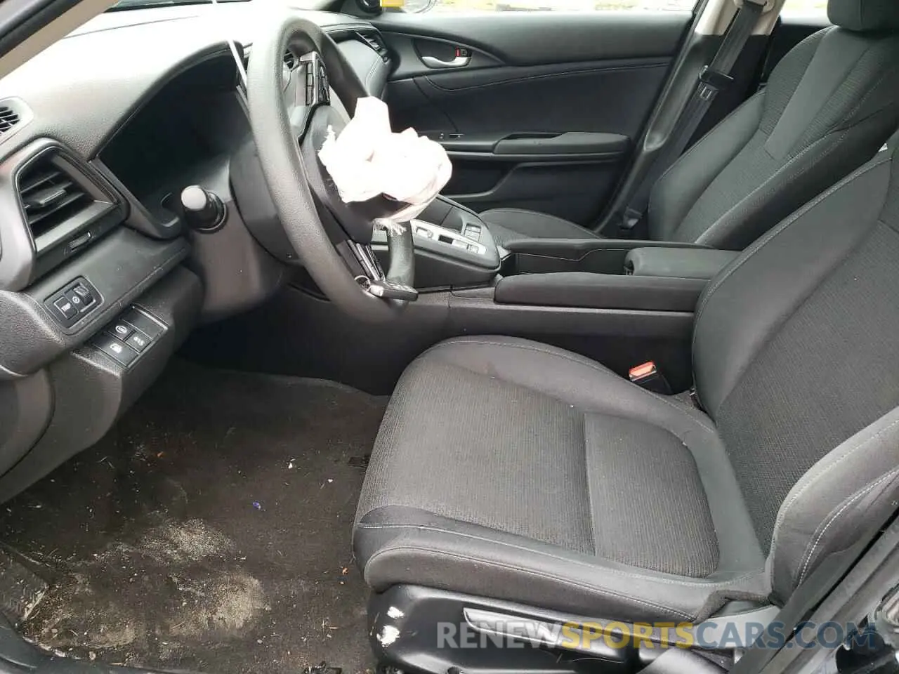 7 Фотография поврежденного автомобиля 19XZE4F54NE013965 HONDA INSIGHT 2022