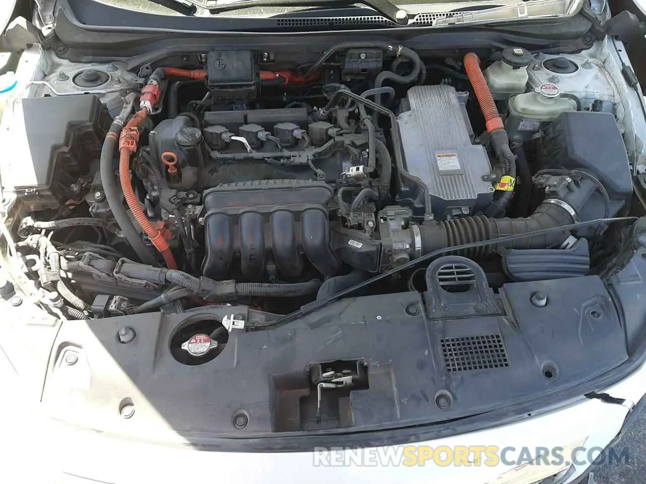 12 Photograph of a damaged car 19XZE4F56NE003261 HONDA INSIGHT 2022
