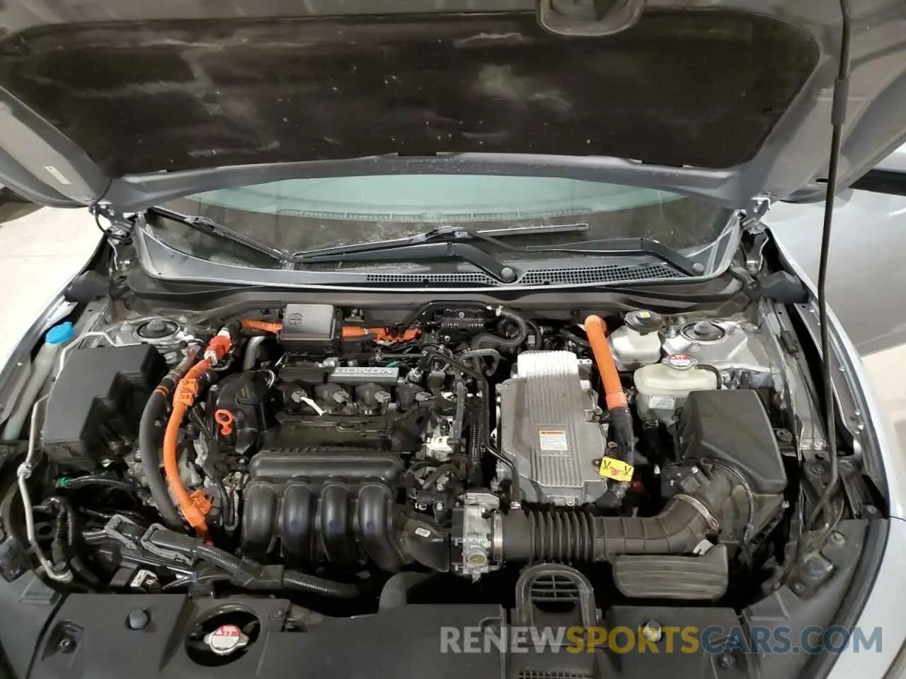 11 Фотография поврежденного автомобиля 19XZE4F56NE004443 HONDA INSIGHT 2022