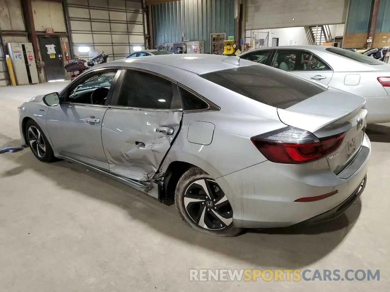 2 Фотография поврежденного автомобиля 19XZE4F56NE004443 HONDA INSIGHT 2022