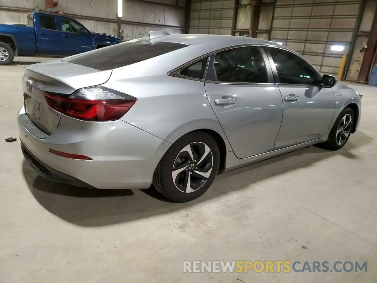 3 Фотография поврежденного автомобиля 19XZE4F56NE004443 HONDA INSIGHT 2022