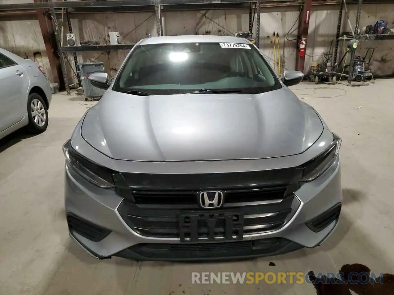5 Фотография поврежденного автомобиля 19XZE4F56NE004443 HONDA INSIGHT 2022