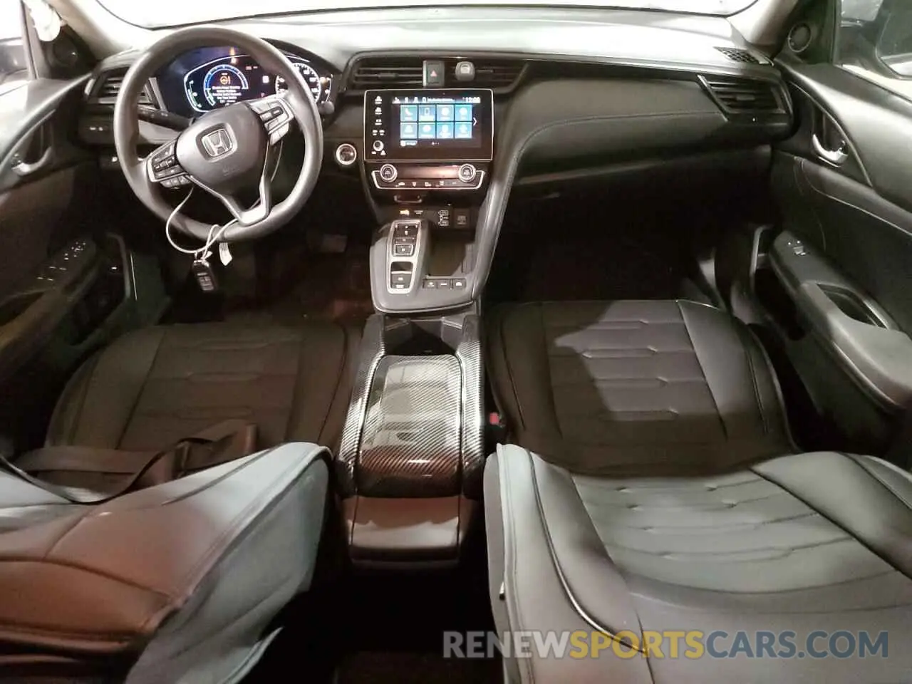 8 Фотография поврежденного автомобиля 19XZE4F56NE004443 HONDA INSIGHT 2022