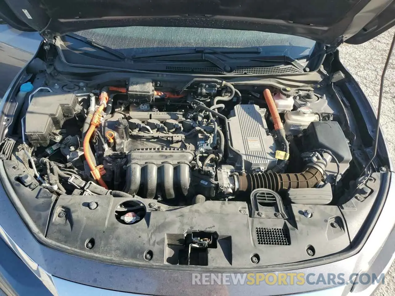 11 Фотография поврежденного автомобиля 19XZE4F58NE006386 HONDA INSIGHT 2022