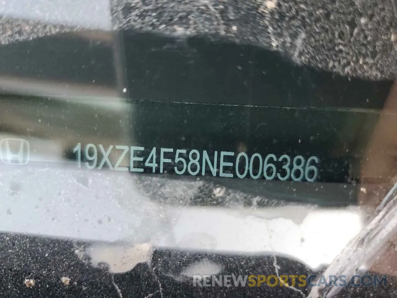 12 Фотография поврежденного автомобиля 19XZE4F58NE006386 HONDA INSIGHT 2022