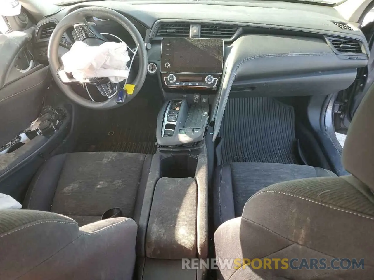 8 Фотография поврежденного автомобиля 19XZE4F58NE006386 HONDA INSIGHT 2022