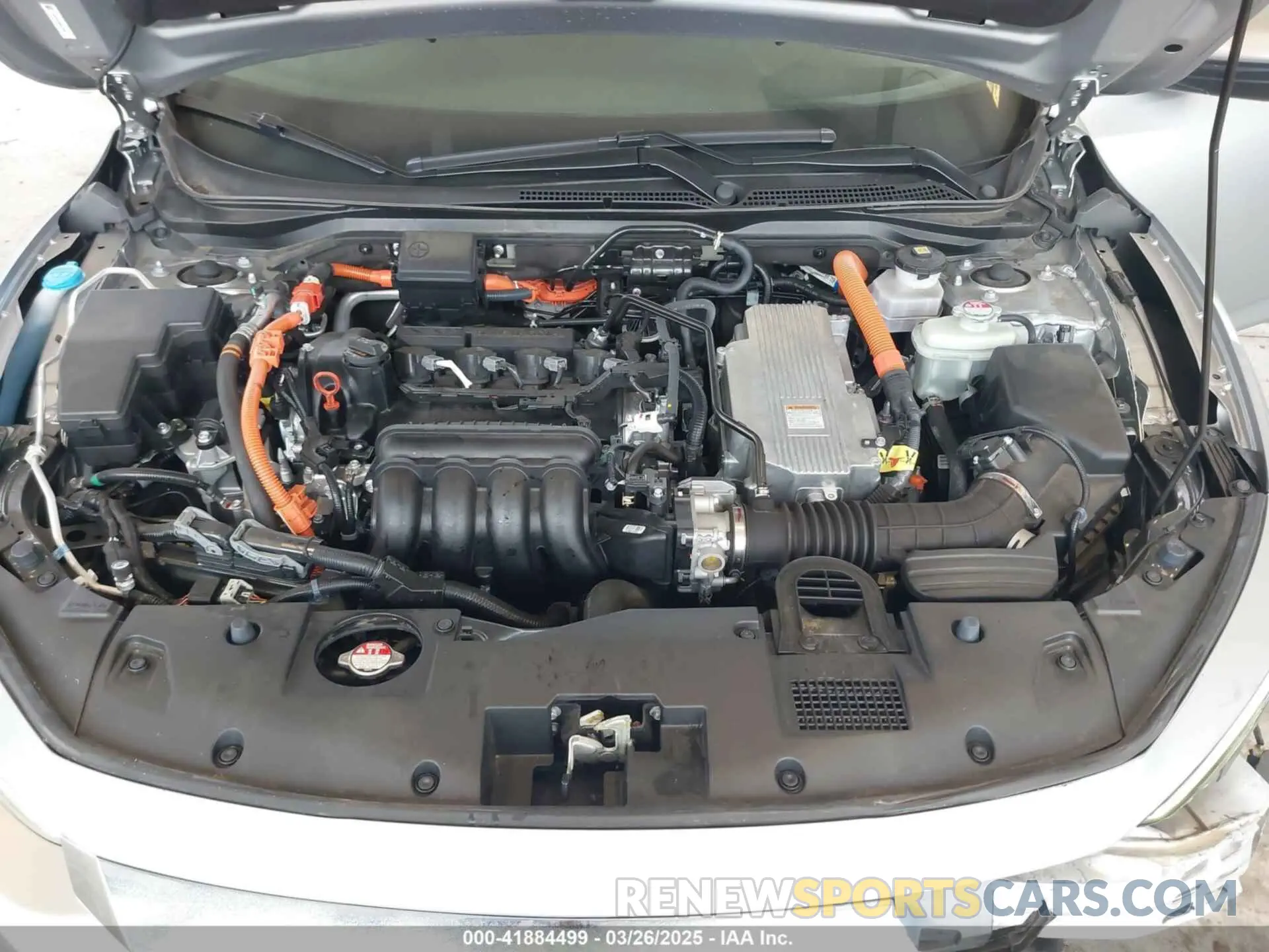 10 Фотография поврежденного автомобиля 19XZE4F58NE015881 HONDA INSIGHT 2022