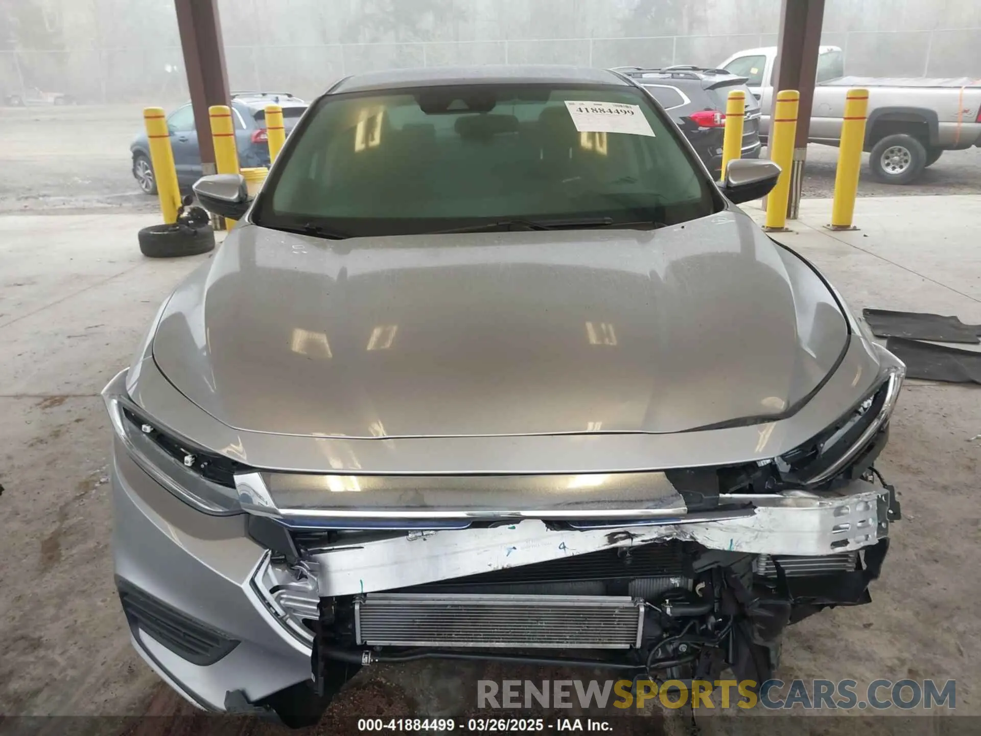 12 Фотография поврежденного автомобиля 19XZE4F58NE015881 HONDA INSIGHT 2022