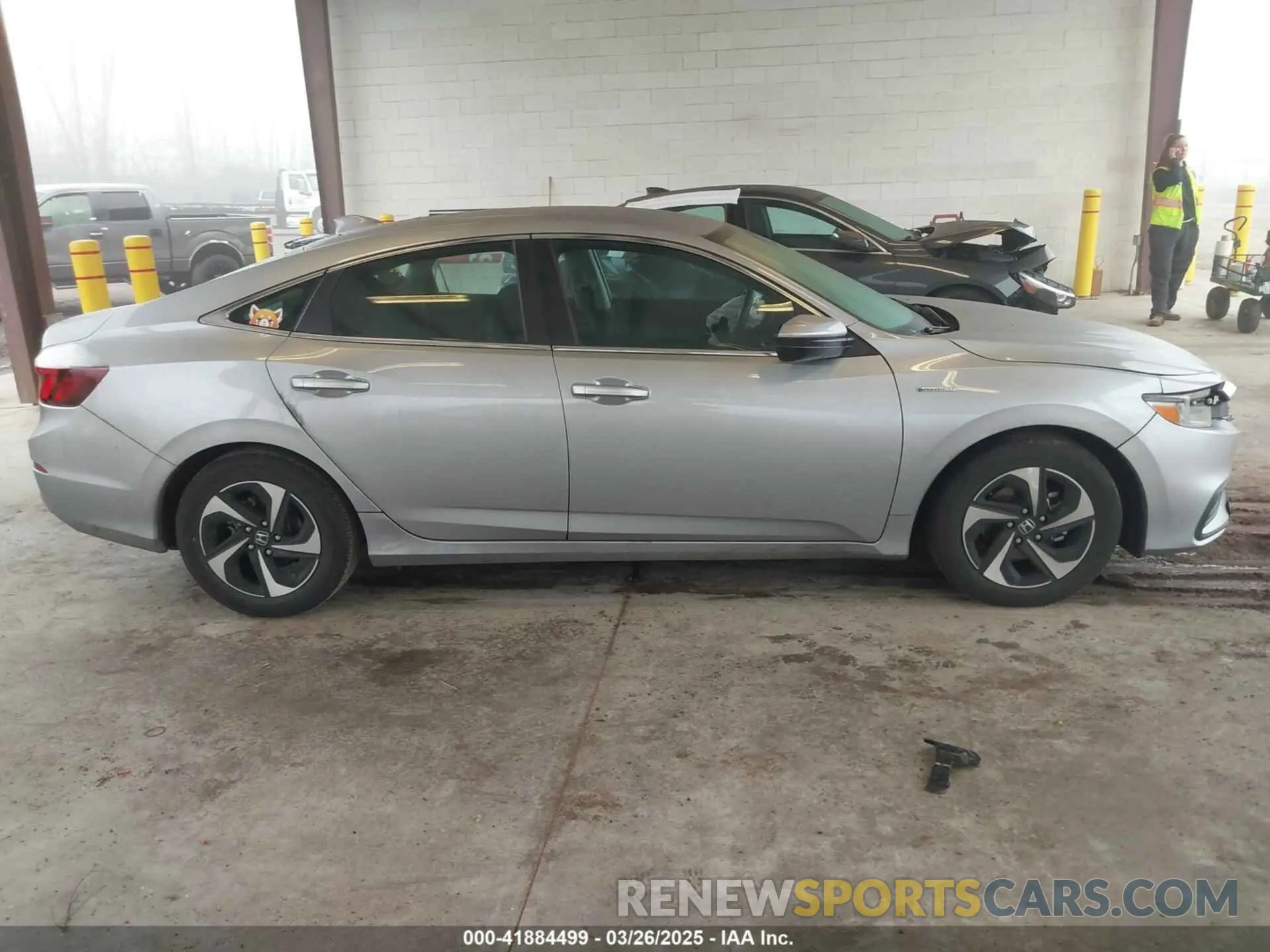 13 Фотография поврежденного автомобиля 19XZE4F58NE015881 HONDA INSIGHT 2022