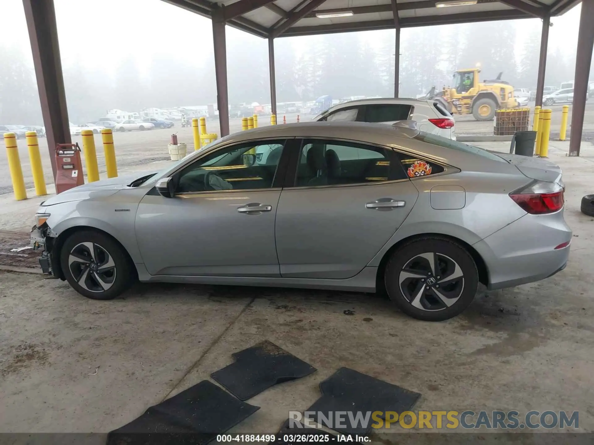 14 Фотография поврежденного автомобиля 19XZE4F58NE015881 HONDA INSIGHT 2022