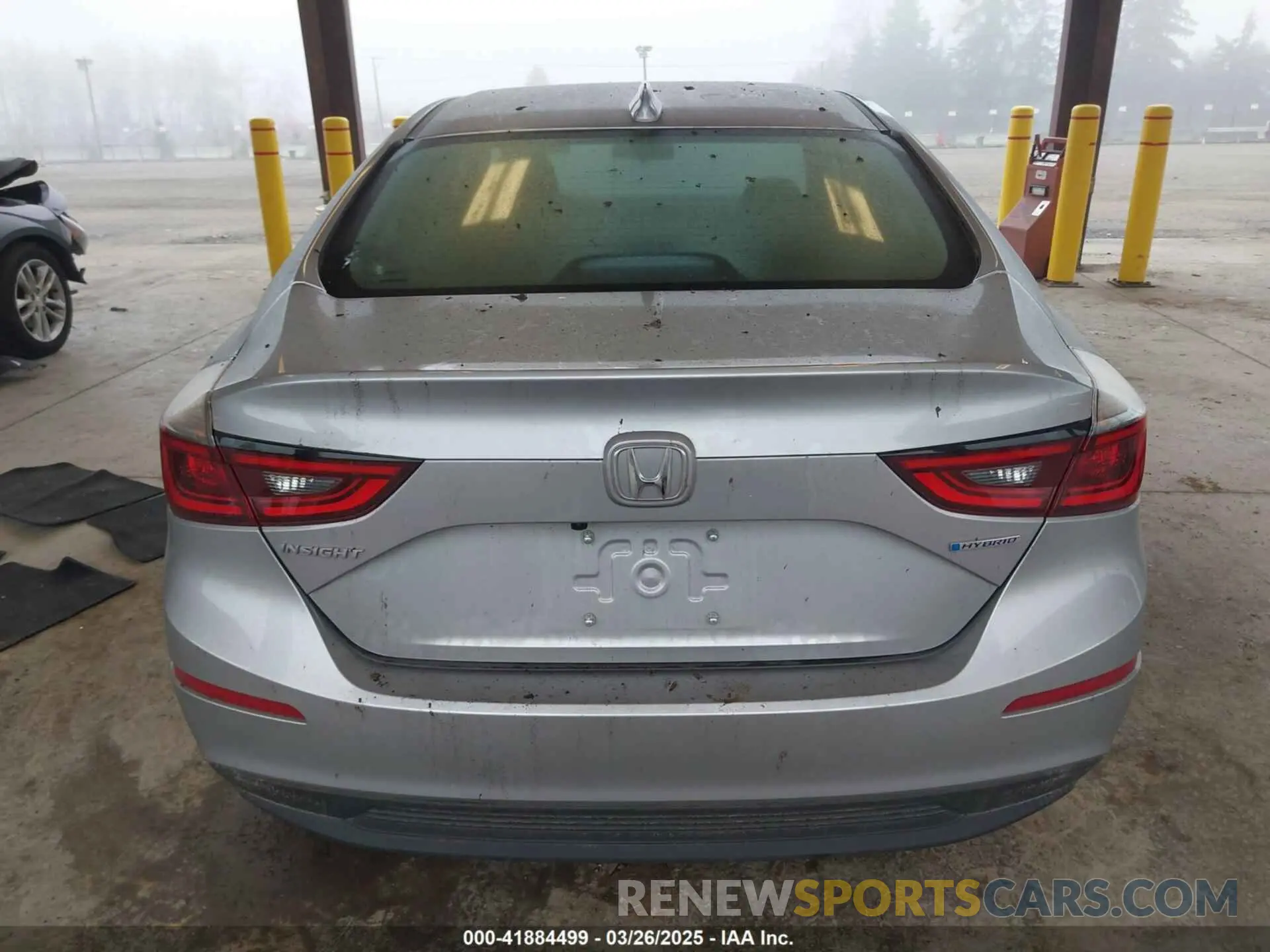 16 Фотография поврежденного автомобиля 19XZE4F58NE015881 HONDA INSIGHT 2022