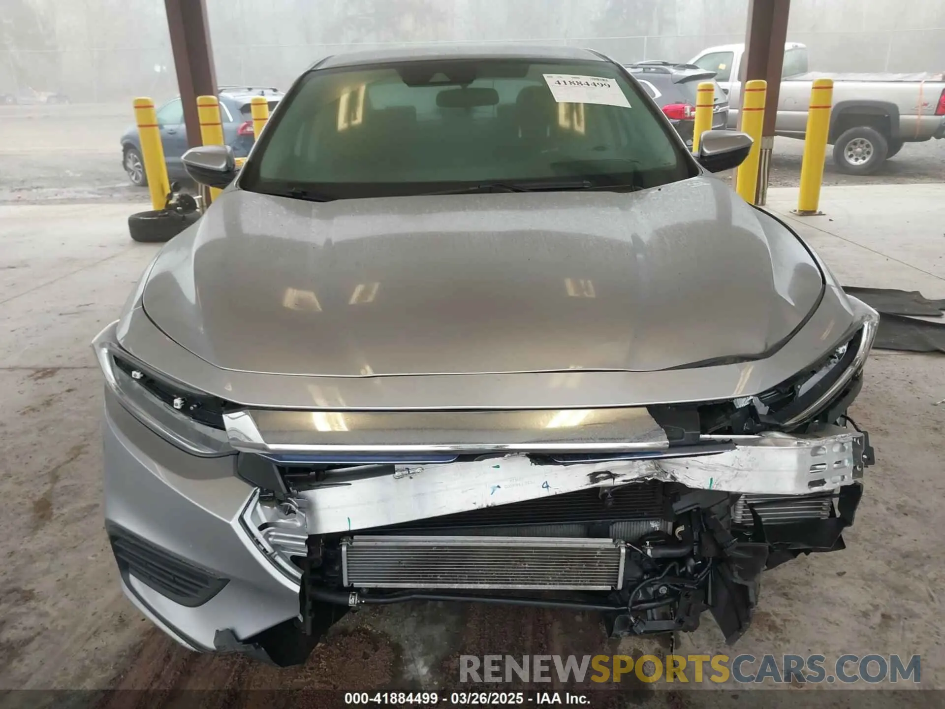 6 Фотография поврежденного автомобиля 19XZE4F58NE015881 HONDA INSIGHT 2022