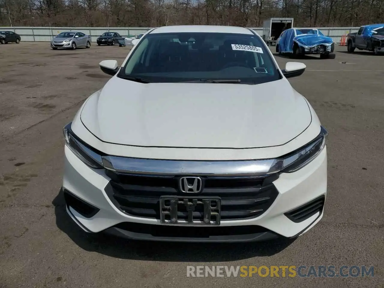 5 Photograph of a damaged car 19XZE4F58NE016724 HONDA INSIGHT 2022
