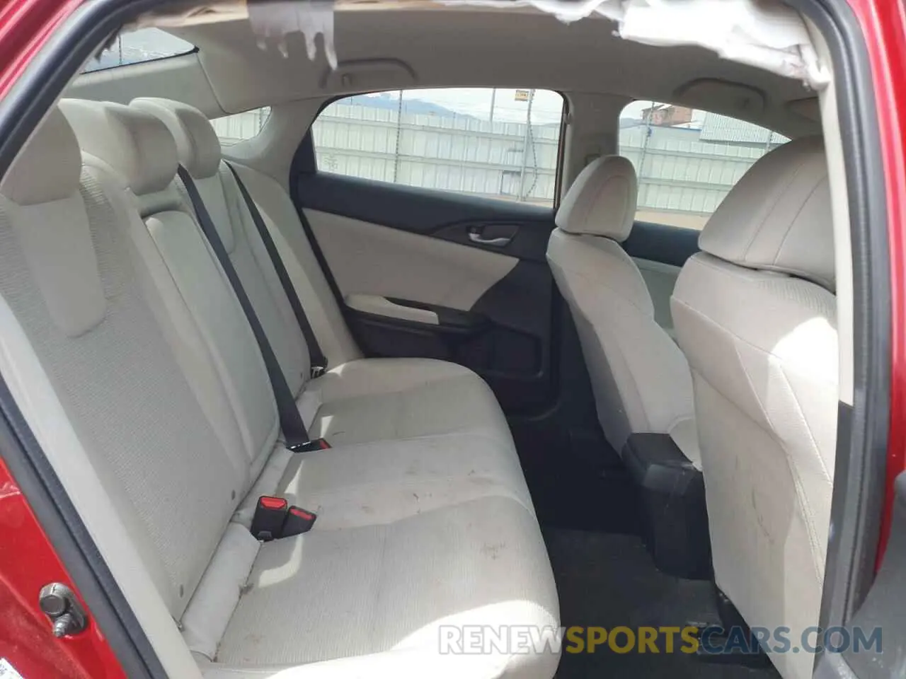10 Photograph of a damaged car 19XZE4F59NE007000 HONDA INSIGHT 2022