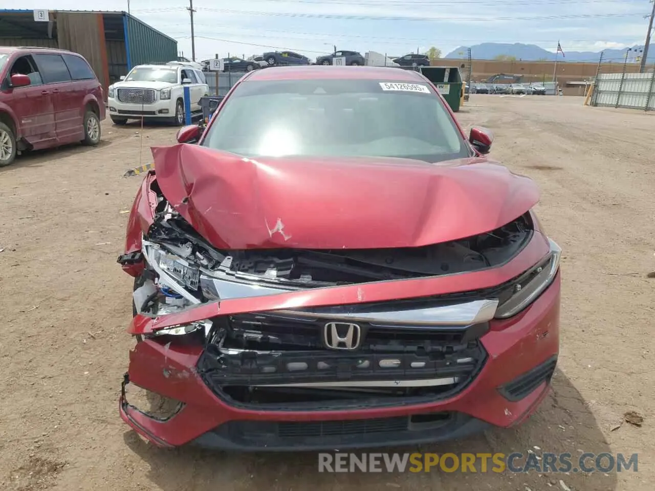 5 Photograph of a damaged car 19XZE4F59NE007000 HONDA INSIGHT 2022