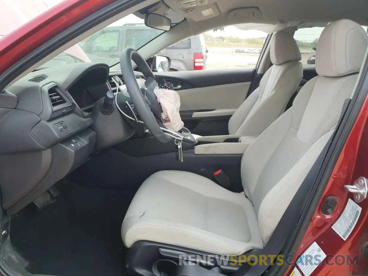 7 Photograph of a damaged car 19XZE4F59NE007000 HONDA INSIGHT 2022