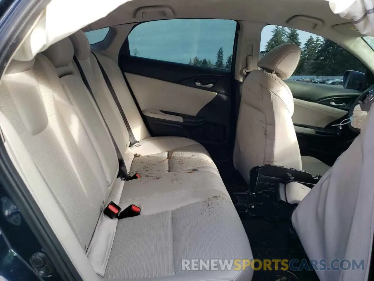 10 Фотография поврежденного автомобиля 19XZE4F59NE009684 HONDA INSIGHT 2022