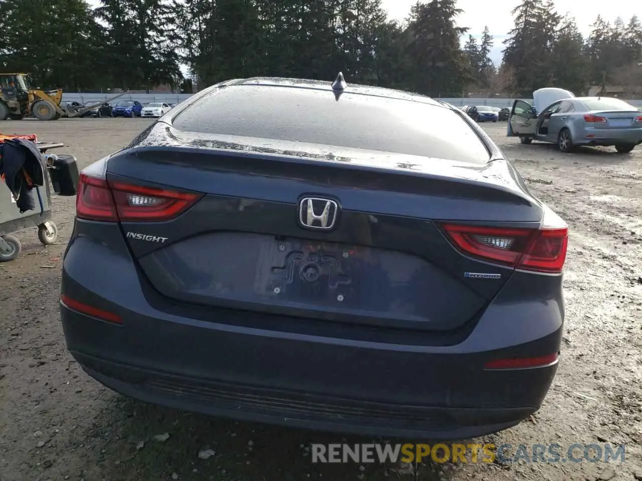 6 Фотография поврежденного автомобиля 19XZE4F59NE009684 HONDA INSIGHT 2022