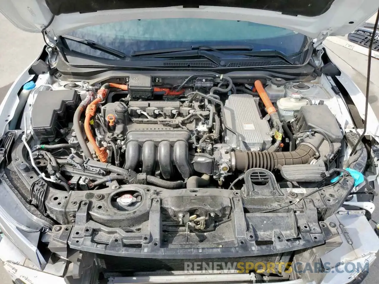 11 Фотография поврежденного автомобиля 19XZE4F59NE010298 HONDA INSIGHT 2022