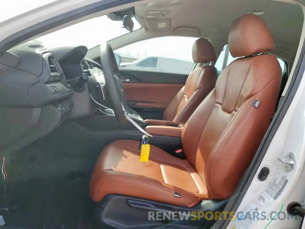 7 Фотография поврежденного автомобиля 19XZE4F59NE010298 HONDA INSIGHT 2022